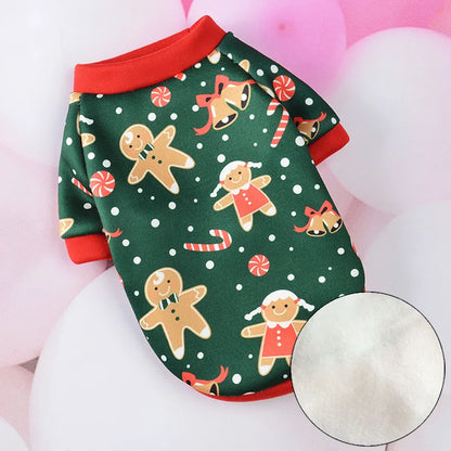 Christmas Pet Cat Costume Clothes for Cats Winter Kedi Katten Sphynx Sweatshirt Hoodie Suit Mascotas Clothing Ropa Para Gato