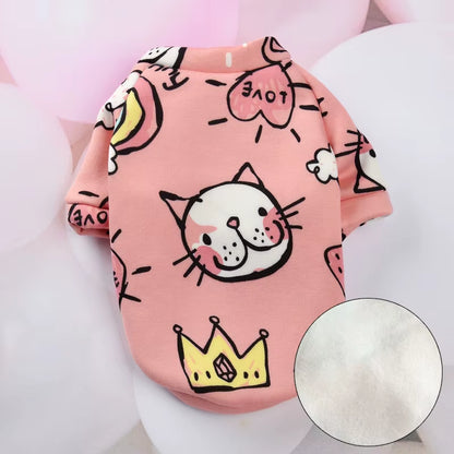 Christmas Pet Cat Costume Clothes for Cats Winter Kedi Katten Sphynx Sweatshirt Hoodie Suit Mascotas Clothing Ropa Para Gato