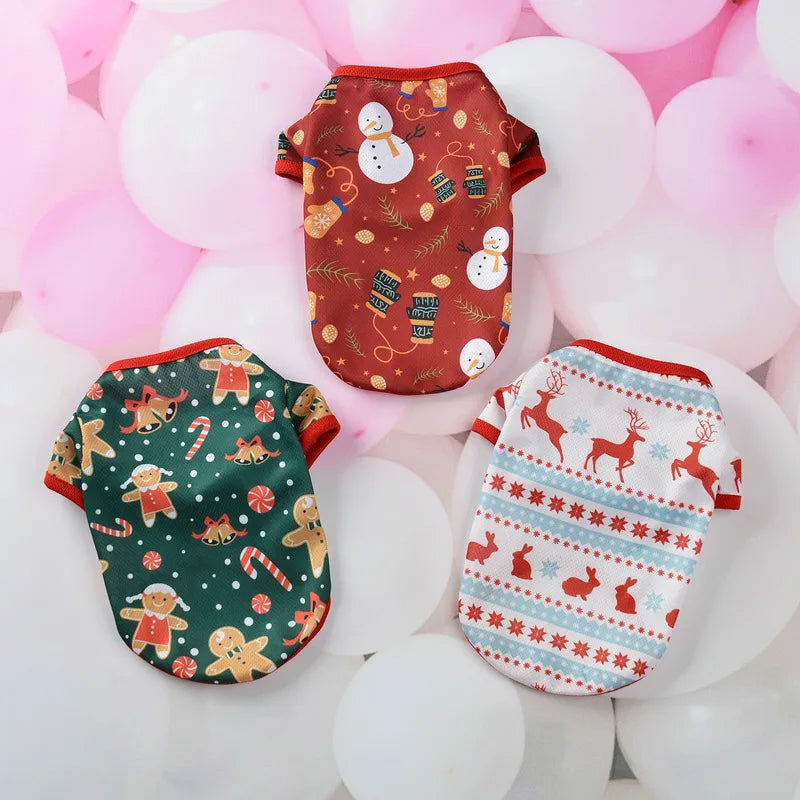 Christmas Pet Cat Costume Clothes for Cats Winter Kedi Katten Sphynx Sweatshirt Hoodie Suit Mascotas Clothing Ropa Para Gato